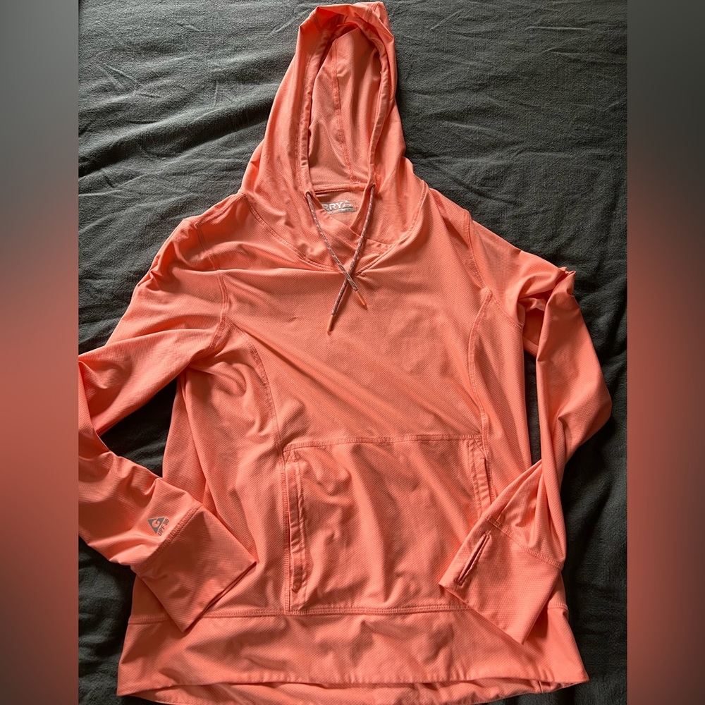 Coral lightweight UV hoodie